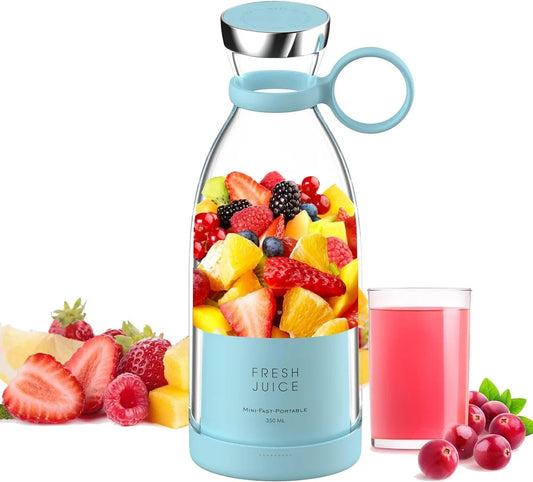 Glass Portable Usb Juicer Bottle Blender, Bottle Juicer, 500 ml